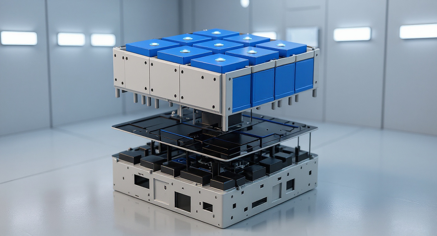 Modular energy storage installation
