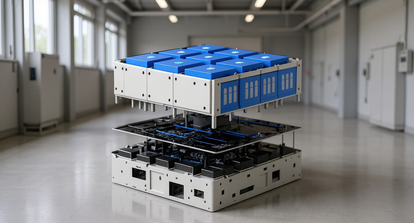 Scalable energy storage installation