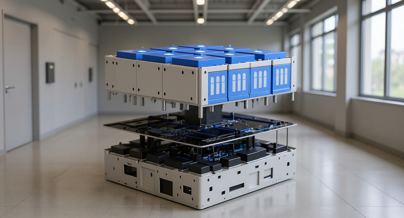 Scalable energy storage installation