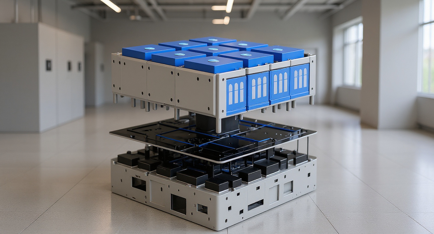 Scalable energy storage installation