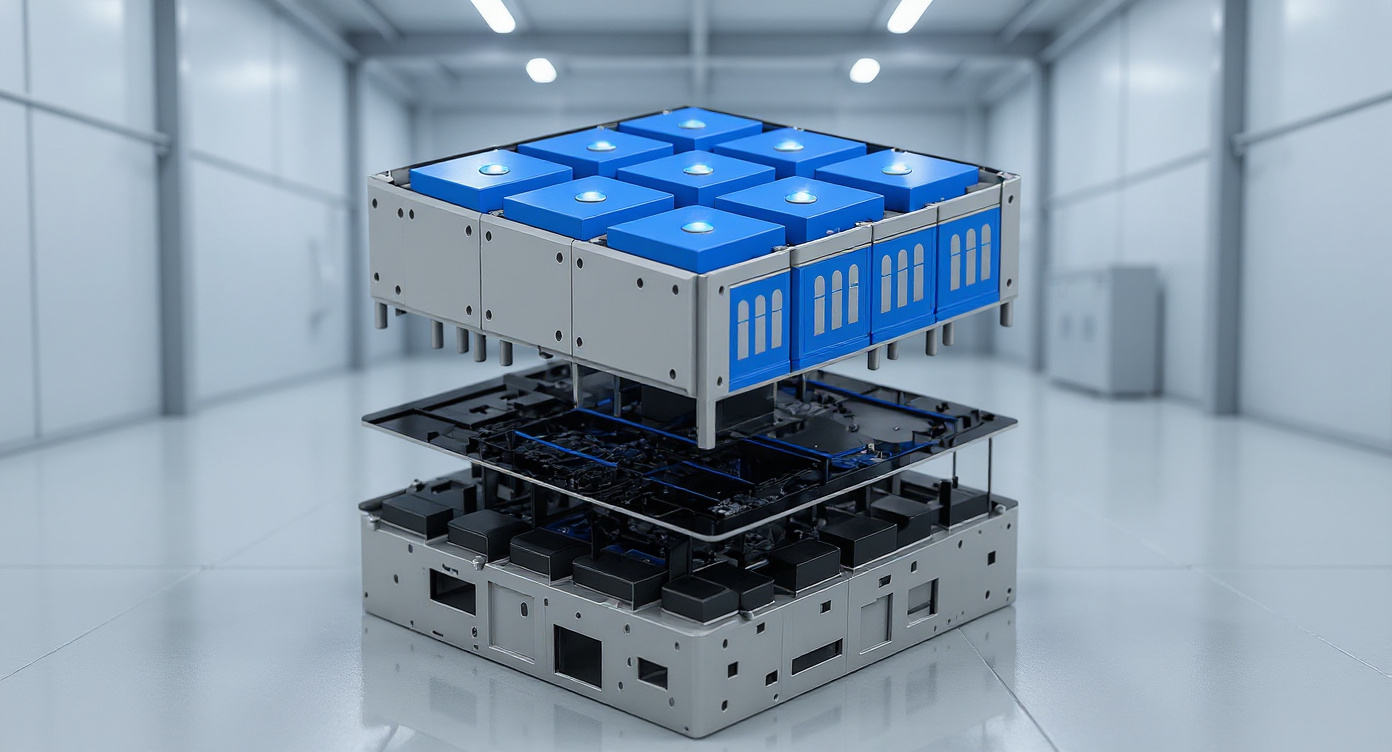 Modular energy storage installation