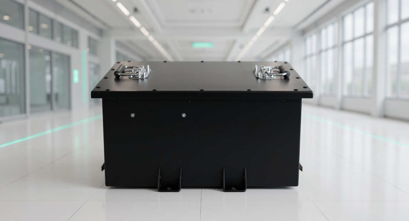 Energy storage cabinet in an engineering showroom